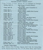 1985 South Bend Motor Speedway Schedule and Average Speed