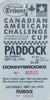 1970 Minneapolis Tribune Canadian American Challenge Cup Paddock Credential