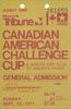 1971 SCCA Minneapolis Tribune Canadian American Challenge Cup General Admission Ticket