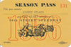 1956 16th Street Speedway Season Pass issued to Johnny Hyland