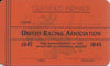 1945 United Racing Association Certified Member Red