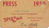 1950 SpeedAge John Hyland Photographer Press Pass