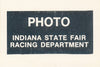 Indiana State Fair Racing Department Photo Decal