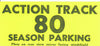 Action Track 80 Season Parking Pass Decal