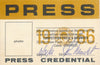 1966 Competition Press & Autoweek Press Credential