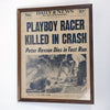 Peter Revson Playbox Racer Killed in Crash