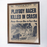 Peter Revson Playbox Racer Killed in Crash