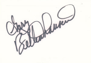 Gary Bettenhausen Cut Signature Card