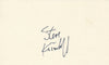 Steve Krisiloff Cut Signature Card