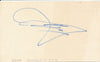 David Copperfield Cut Signature Card