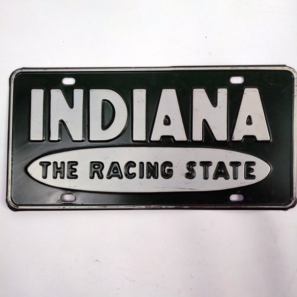 Indiana The Racing State License Plate