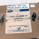 1994 Indianapolis 500 Pace Car Ford OEM Decals