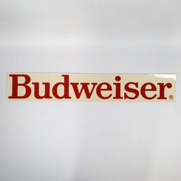 Large Budweiser Decal