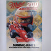 1986 Miller 200 Milwaukee Mile Poster